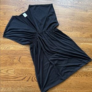 Xhilaration Black Swim Coverup